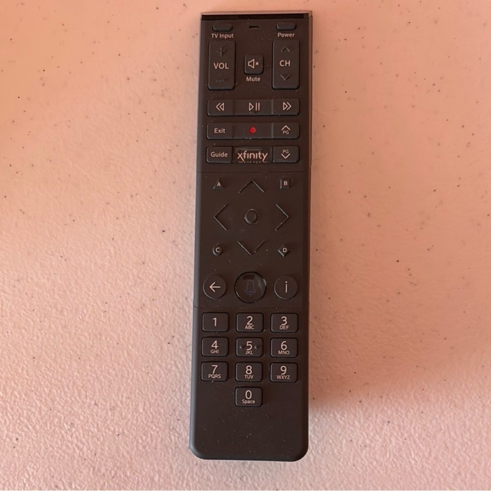 Xfinity Black Remote Control